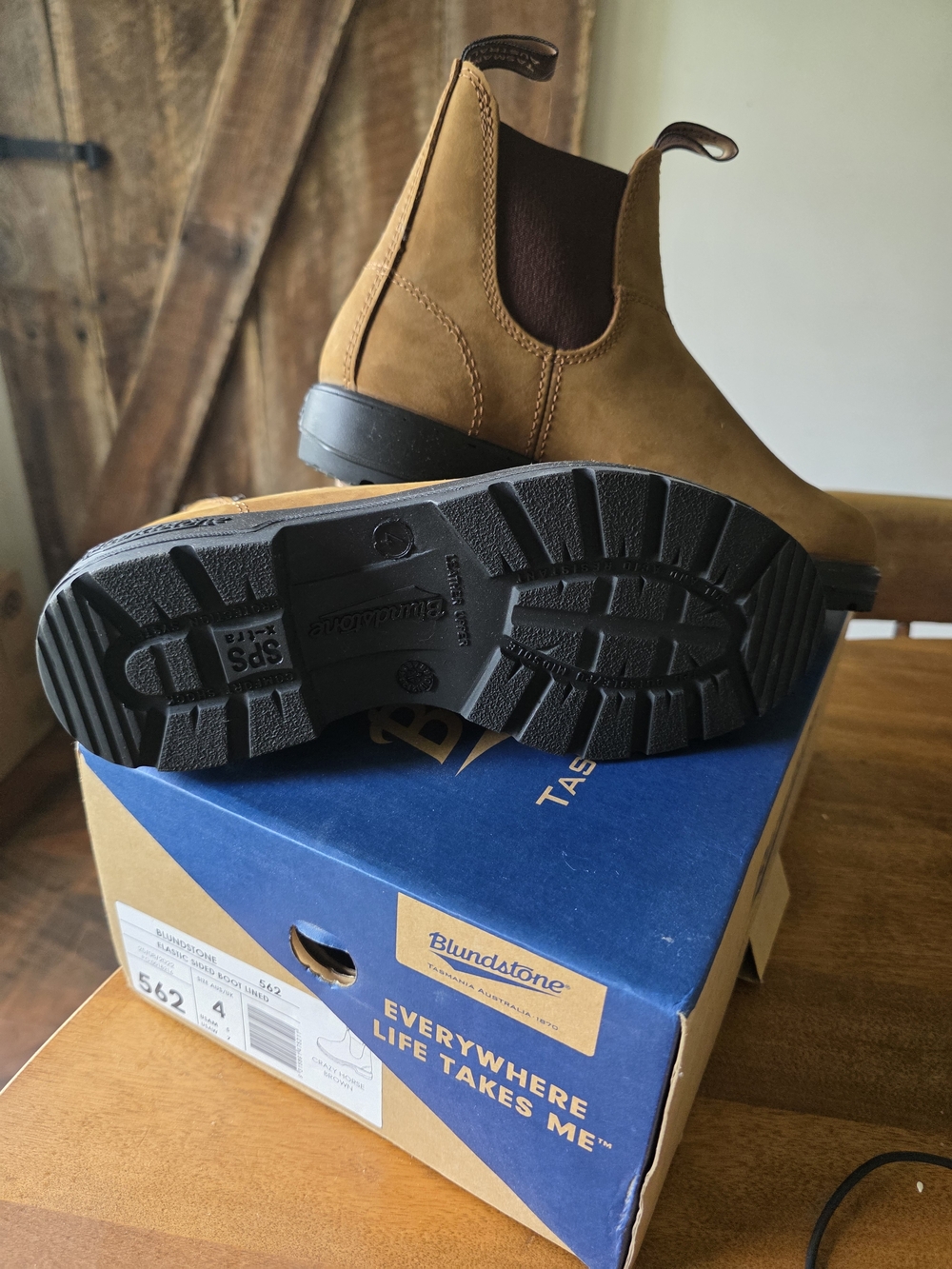 Blundstone 562 Brown Chelsea Boots AUS/UK 4 - Picture 2 of 2